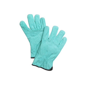 Gants de conducteur en cuir de haute qualité avec des gants en cuir supérieurs résistants à l'abrasion pour la conduite professionnelle et l'utilisation industrielle - Product Image 2