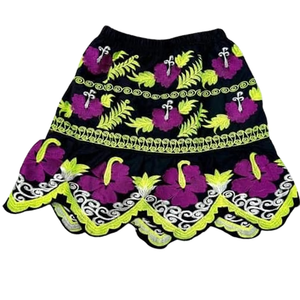 Jupes brodées de haute qualité personnalisées pour femmes, vente chaude, streetwear, jupes brodées 100% coton pour femmes - Product Image 5