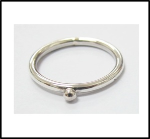 แหวนเงิน925พร้อมลูกบอลเครื่องประดับขายส่งโรงงานในประเทศไทย - Product Image 2