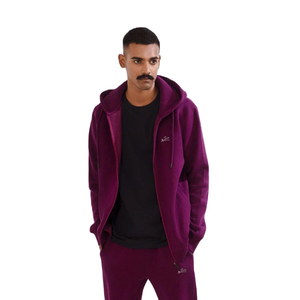 Sudadera con capucha Unisex con cremallera completa personalizada al por mayor, suéter de estilo coreano de gran comodidad para técnicas de teñido liso bordado de invierno - Product Image 1