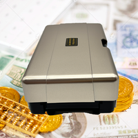 Portable Mini UZS Bill Counter Machine Batterie Rechargeable Compteur D'argent Bien Comptage Contadoras De Billetes