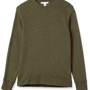 Sudadera de hombre Fleece Inside Pullover 100% Algodón Peso pesado Cuello redondo Jersey de manga larga Hombres Sudaderas transpirables Hombres - Product Image 1