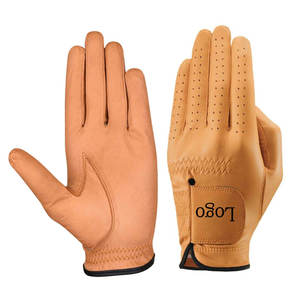 Gants de golf en cuir de cabretta véritable pour gaucher avec poignées personnalisées, couleurs personnalisées, équipement sportif en peau de mouton - Product Image 6