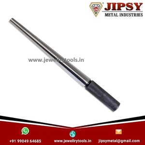 Bâton de mandrin en aluminium universel 1 à 36 et 41 à 76 avec poignée en caoutchouc supérieure finition chromée pour outils de fabrication d'anneaux - Product Image 4