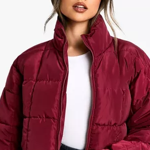 Blousons gonflés respirants pour femmes, vêtements d'hiver, blousons gonflés d'hiver à fermeture éclair pour femmes, OEM personnalisé - Product Image 5