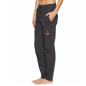 กางเกงวอร์มสีดำแบบลำลองผ้าใยสังเคราะห์สำหรับผู้ชายเสื้อผ้าตามสั่ง - Product Image 2