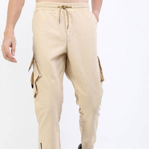 Pantalones de chándal ligeros de algodón 100% para hombre, pantalones de chándal de rizo francés con cintura elástica y logotipo personalizado, novedad a la moda al por mayor - Product Image 5