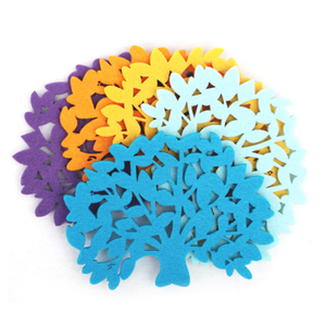 Wholesale Felt Insulation Pads Custom Polyester Felt Coaster <b>Desk</b> Felt Pad for Cup Pot Coaster - Product Image 3