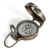 Boussole de poche multifonctionnelle 2026 pour l'extérieur, boussole cartographique durable et résistante aux chocs pour tous les usages en voyage et en plein air