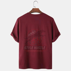 Camisetas de Serigrafía de Color Sólido a Bajo Precio, Camisetas de Serigrafía al por Mayor, Camisetas de Serigrafía Recién Llegadas - Product Image 2