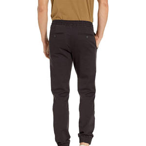 Pantalones Cargo de Alta Calidad al por Mayor, 100% Algodón, 4 Bolsillos, Logotipo Personalizado Bordado, Cintura Elástica con Cordón, Ropa Casual de Invierno - Product Image 3