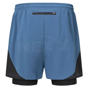 Pantalones Cortos Deportivos para Hombre, para Entrenamiento de BJJ, MMA, Grappling, Doble Capa, Elásticos, Transpirables, Duraderos, Ligeros, Personalizados OEM - Product Image 2