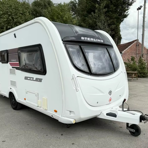 Petite caravane tout-terrain 750 kg, caravane teardrop, remorque de camping à vendre avec livraison rapide. - Product Image 4