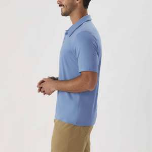 Polo de manga larga de alta calidad para hombre de primavera y otoño, nueva ropa de calle de moda de lujo, Polo con logotipo personalizado - Product Image 4