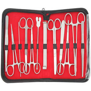 KIT DE DISSECTION MÉDICALE 12 PCS Instruments d'anatomie chirurgicale SET - Product Image 1