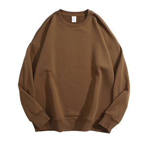 Suéter de cuello redondo de moda de primavera y otoño 380g suéter multicolor de peso pesado Sudadera con capucha para hombre - Product Image 5