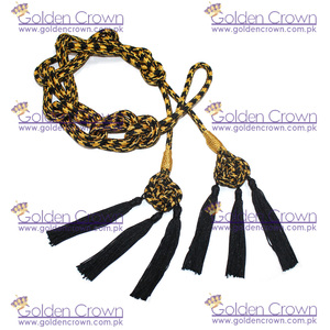 Cordón de Borlas con Hilo Metálico Dorado, Nuevo Diseño, Color Personalizable, para Prendas de Vestir - Product Image 5