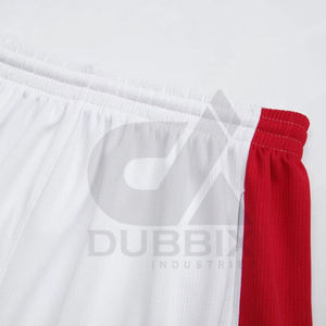 Ensemble de maillots de basket-ball pour hommes adultes de haute qualité, sans manches, 100% polyester, antibactérien, séchage rapide, motif 3D, transfert thermique - Product Image 6