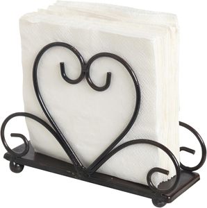 Nouveauté : Porte-serviettes en métal noir pour la décoration des restaurants et des hôtels à prix abordable - Product Image 1