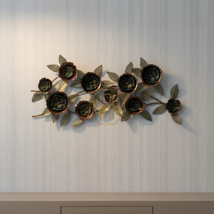 Diseño de engranajes industriales, arte de pared, venta al por mayor, estilo tradicional, decoración de Metal de hierro para hombre, cueva y garaje - Product Image 2