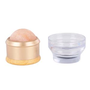 Pierre de massage sculptée à la main en forme de boule de sel rose naturel de l'Himalaya 150 200 grammes pierre de massage au Pakistan - Product Image 5