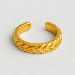 Pendiente de Oreja con Corazón de Oro Rosa y Perla, con Circonita y Turquesa, Joyería para Regalo de Fiesta - Product Image 4