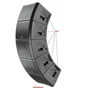 Haut-parleur Line-Array 2 voies 100% KLA12 12 500W Noir DISPONIBLE À LA VENTE - Product Image 1