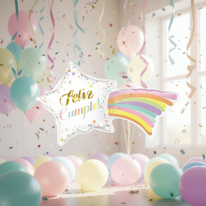 Globos de Fiesta de Cumpleaños, 103 cm, Paquete de 12 Unidades - Product Image 3