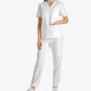 Uniformes Médicos de Secado Rápido para Enfermeras, Uniformes de Enfermería Nuevos Hechos de Lona para Doctores, Venta al Por Mayor de Fábrica - Product Image 2