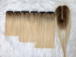 Top vente 100% Remy vierge vietnamien Extensions de cheveux Super Double dessiné cuticule alignée trame vagues naturelles traitées à la Machine - Product Image 5