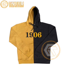 Sweat à capuche pour hommes Alpha Greek Phi de haute qualité personnalisé coton polaire brodé impression de sororité respirant XS taille sweats - Product Image 3
