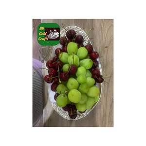 Plat de service traditionnel de luxe en gros Conception unique d'artisanat de nacre du Vietnam Technique polie - Product Image 4