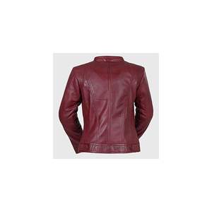 Precio de venta al por mayor, las mejores chaquetas de cuero para mujer, chaqueta de cuero genuino, ropa informal, nuevo estilo, chaquetas de cuero para mujer - Product Image 3