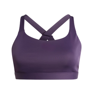 Soutien-gorge de yoga à bretelles réglables grande taille, respirant, extensible, soutien moyen, soutien-gorge de sport pour femmes rondes - Product Image 4
