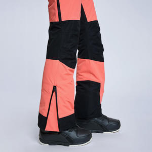 Pantalons de ski personnalisés OEM pour femmes pantalons d'hiver isolés en plein air, imperméables et coupe-vent avec option de marque - Product Image 4