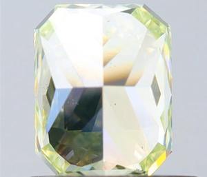 Meilleur vendeur Diamant de laboratoire de taille radiant jaune intense avec certificat IGI pour la fabrication de bijoux Pierres en vrac de couleur fantaisie - Product Image 3