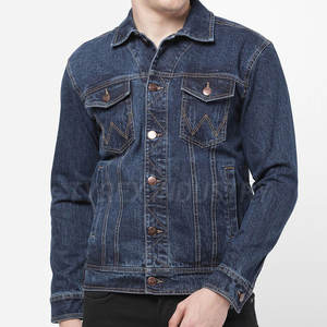 Veste en jean pour homme à manches longues, nouvelle arrivée, fabrication en usine, vente en gros personnalisée - Product Image 6