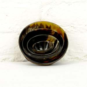 41 bols en corne de buffle vintage décoratifs de luxe, produits artisanaux naturels écologiques, produits durables pour les fêtes, fabriqués en Inde - Product Image 4