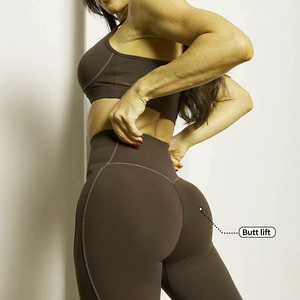 Gym Sportswear 2 Sets Respirant Absorbant l'humidité et Séchage rapide Yoga Sets Fitness Women Fitness Wear Sets - Product Image 2