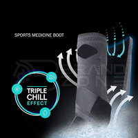 BRAND ZONE Protège-tendons en néoprène pour chevaux, protection des jambes, produit d'entretien équin, équipement de protection pour l'équitation