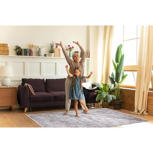 Netline Home Luxe 8mm High-Density Wilton Woven Area <b>Rug</b> for <b>Living</b> <b>Room</b> Fade Resistant Geometric Carpet Soft Pile Teen-Friendly - Product Image 5