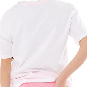 Women's Summer Casual Printed Solid Short T-<b>Shirt</b> and Shorts Twin Set Quick Dry Breathable 100% Cotton OEM Custom Service 2026 - Product Image 4