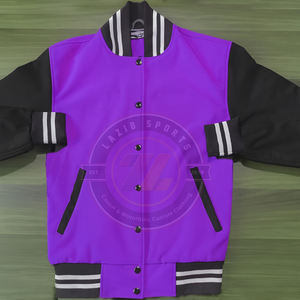 Chaqueta cortavientos de alta calidad para todas las estaciones para exteriores, chaqueta universitaria deportiva de béisbol ligera, chaqueta deportiva Letterman hecha a medida - Product Image 1