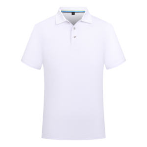 Vente en gros de chemises décontractées pour le sport, le golf, grandes tailles, tricot uni, impression personnalisée de logo, uniforme pour hommes de haute qualité, 100% coton - Product Image 2