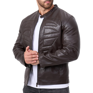 Vente en gros Veste de vélo en cuir coupe-vent confortable Veste de vélo en cuir pour homme - Product Image 1