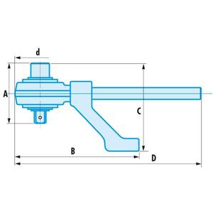 Llave Multiplicadora de Torque Facom - Product Image 2