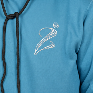 Sweat à capuche personnalisé de haute qualité avec strass, respirant, 100% coton, sweat à capuche avec strass - Product Image 6