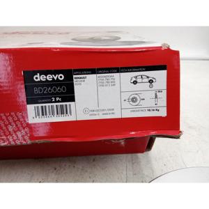 Coppia Dischi Freno Anteriori RENAULT Twingo I serie (00>07) 4020600QAA Benzina - Product Image 4