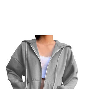 Sweat-shirt à capuche pour femmes avec logo personnalisé Sweat-shirt à capuche unisexe avec impression intégrale Nouveau sweat-shirt d'hiver surdimensionné pour femmes - Product Image 4