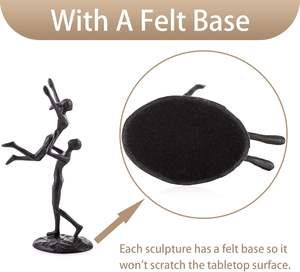 Sculptures de table en aluminium coulé, design animal moderne, faites sur mesure, pour offrir en cadeau, en provenance d'Inde - Product Image 5